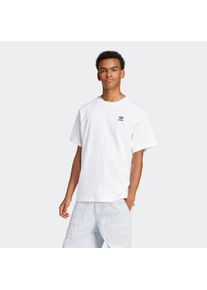 Herren T-Shirt "ESS OS TEE", weiß, sportlich, Gr. L, adidas originals, Obermaterial: 100% Baumwolle, Shirts