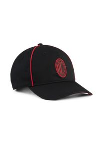 Puma Herren Flex Cap "AC Milan KING Cap Erwachsene", rot, unifarben, Obermaterial: 100% Baumwolle; Futter Vorderteil: 100% Baumwolle; Unter Schirm: