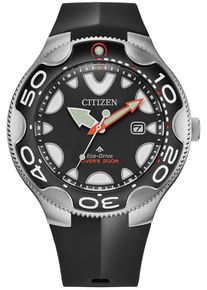 Citizen Taucheruhr "Promaster Eco-Drive Diver "Orca"", schwarz, Armbanduhren, Armbanduhr, Herrenuhr, Solar, bis 20 bar wasserdicht, Datum
