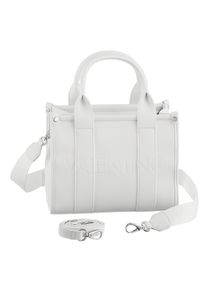 Valentino Handbags VALENTINO BAGS Damen Shopper "SHOPPING SYRIA RE", weiß, Polyurethan, Taschen, Henkeltasche, Schultertasche, Umhängetasche
