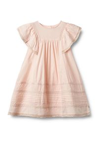Wheat Mädchen Jerseykleid "Wheat Kleid Sommerkleid Minna", rosa, Gr. 128, 100% Bio-Baumwolle, Kleider