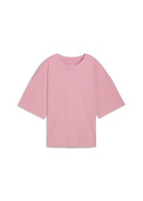 Puma Damen T-Shirt "HER OVERSIZED TEE"poised pink, sportlich, Gr. S, unifarben, Jersey, Obermaterial: 100% Baumwolle, Shirts