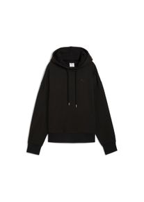 Puma Damen Kapuzensweatshirt "HER OVERSIZED HOODIE FL", schwarz, sportlich, Gr. XL, unifarben, Fleece, Obermaterial: 68% Baumwolle, 32% Polyester,