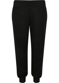 Urban Classics Jungen Stoffhose "Urban Classics Herren Boys Organic Basic Sweatpants", schwarz, Gr. 146, unifarben, 100% Baumwolle, Hosen