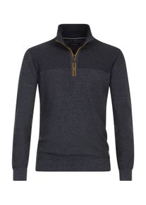 Casamoda Herren Troyer "Casamoda Troyer uni", blau, Gr. XL, 100% Baumwolle, Pullover
