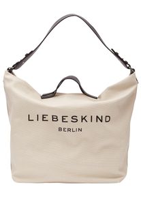 Damen Hobo "Hobo L", Liebeskind Berlin, weiß, Textil, Taschen, mit viel Stauraum