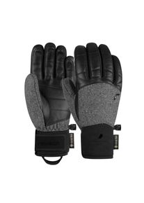Reusch Damen Skihandschuhe "Feather GORE-TEX", schwarz, feminin, Gr. 7,5, mehrfarbig, 50% Polyester, 30% Ziegenleder, 15% Polyamid, Handschuhe, mit