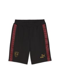 Puma Herren Sporthose "RC Lens KING Sweat-Shorts Herren", schwarz, Gr. XS, unifarben, Obermaterial: 68% Baumwolle, 32% Polyester; Taschenfutter: 100%