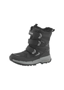 Kappa Damen Winterboots, Gr. 25, schwarz, Synthetik, sportlich, Schuhe, Snowboots, Winterstiefel, Winterschuhe, wasserdicht und gefüttert