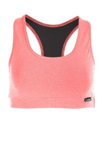 WINSHAPE Damen Sport-Bustier "WVR1", rot, Gr. S, Obermaterial:u00a090% Baumwolle, 10% Elasthan, BHs