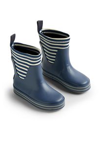 Wheat Kinder Gummistiefel "Wheat Gummistiefel Mist", Gr. 27, blau, 60% Natur-Gummi, 40% Neopren, Schuhe