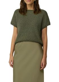 Damen Pullunder, grün, casual, Gr. S, s.Oliver BLACK LABEL, unifarben, Strick, Obermaterial: 76% Baumwolle, 17% Polyamid, 7% Polyester, Pullover, im