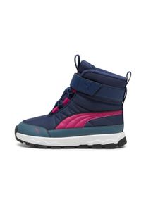 Puma Damen Winterboots "EVOLVE BOOT AC+ PS", Gr. 35, blau, Textil, unifarben, sportlich, Schuhe, Snowboots, Winterstiefel, Winterschuhe