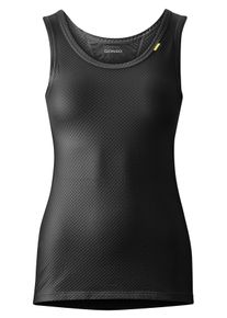 Gonso Damen Funktionsshirt "Base Shirt Sleeveless W", schwarz, Gr. 44, 89% Polypropylen, 11% Elastan, Shirts, Damen Fahrrad-Unterhemd, elastisch und