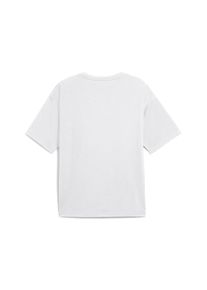 Puma Herren Trainingsshirt "M GRAPHIC OVERSIZE TEE", weiß, sportlich, Gr. XL, Jersey, Obermaterial: 50% Polyester, 25% Baumwolle, 25% Viskose, Shirts