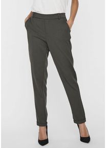 Véro Moda VERO MODA Damen Anzughose "VMMAYA MR LOOSE SOLID PANT NOOS", grau, modisch, Gr. S, unifarben, Web, Obermaterial: 62% Polyester, 33% Viskose, 5%