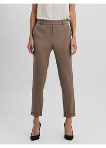 Véro Moda VERO MODA Damen Anzughose "VMMAYA MR LOOSE SOLID PANT NOOS", beige, modisch, Gr. M, unifarben, Web, Obermaterial: 62% Polyester, 33% Viskose, 5%