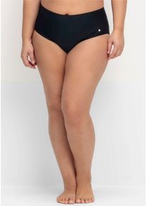 sheego Damen Bikini-Hose, blau, Gr. 58, Elasthan, Polyamid, Badehosen