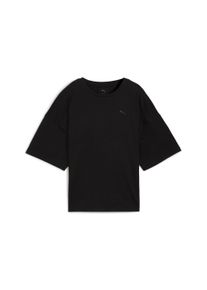 Puma Damen T-Shirt "HER OVERSIZED TEE", schwarz, sportlich, Gr. XL, unifarben, Jersey, Obermaterial: 100% Baumwolle, Shirts