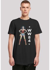 F4NT4STIC Herren T-Shirt "DC Comics Wonder Woman 84 Standing", schwarz, casual, Gr. M, Obermaterial: 100% Baumwolle, Shirts, Print