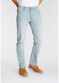 AJC Herren Straight-Jeansl.blau use, modisch, Gr. 34, unifarben, Denim/Jeans, Obermaterial: 98% Baumwolle, 2% Elasthan, Jeans, gerade geschnitten,