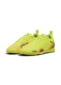 Puma Kinder Fußballschuh "FUTURE 8 PLAY IT Futsalschuhe Jugendliche", Gr. 36gelb alert schwarz sun struck pink, Obermaterial: Synthetik, Textil;