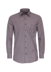 Casamoda Herren Langarmhemd "Casamoda Freizeithemd Print", orange, Gr. XXL, bedruckt, 100% Baumwolle, Hemden