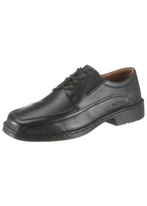Josef Seibel Herren Schnürschuh "Brian", Gr. 39, schwarz, Leder, elegant, Schuhe, in weiter Form, Freizeitschuh, Halbschuh, Schnürschuh