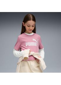 Puma Kinder T-Shirt "ESS NO. 1 LOGO TEE G"poised pink, sportlich, Gr. 152, bedruckt, Jersey, Obermaterial: 100% Baumwolle, Shirts