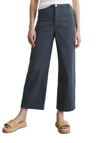 Marc O'Polo MARC O'POLO Damen 5-Pocket-Hose "aus Organic Cotton Stretch"muted blau, casual, Gr. 27, unifarben, Obermaterial: 97% Baumwolle, 3% Elasthan, Hosen