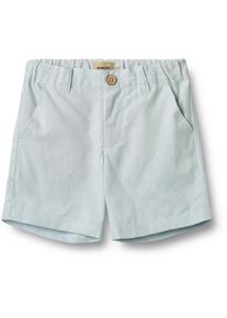 Wheat Jungen Shorts "Wheat Shorts kurze Hose Elvig", blau, Gr. 128, 100% Bio-Baumwolle, Hosen