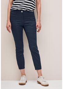 Cecil Damen 7/8-Hoseurban navy blau, casual, Gr. 27, unifarben, Web, 98% Baumwolle, 2% Elasthan, Hosen, aus Baumwolle mit Stretchanteil