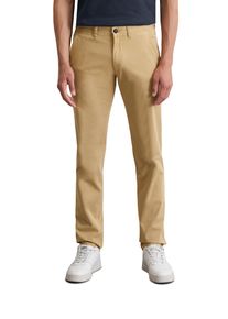 Marc O'Polo MARC O'POLO Herren Chinohose "aus Bio-Baumwoll-Mix", beige, casual, Gr. 32, unifarben, Obermaterial: 97% Baumwolle, 3% Elasthan, Hosen