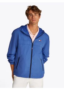 Tommy Jeans Herren Outdoorjacke "TJM LW CHICAGO JACKET", blau, casual, Gr. S, Web, Obermaterial: 100% Polyester, Jacken, mit Logoprägung