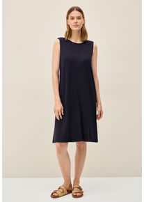 Cecil Damen Jerseykleidurban dunkelblau, casual, Gr. XS, unifarben, Stoff, 95% Viskose, 5% Elasthan, Kleider, in Unifarbe