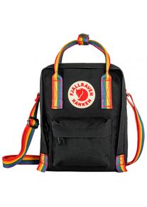 Fjällräven Fjällräven Kanken Rainbow Sling Umhängetasche (Gr 2,5 l |schwarz)