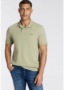 BOSS Orange Herren Poloshirt "Pe"open grün370, casual, Gr. XXXL, Jersey, Obermaterial: 100% Baumwolle, Shirts, mit Polokragen