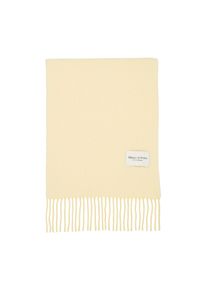 Marc O'Polo MARC O'POLO Damen Wollschal "aus reiner Wolle"multi, creamy gelb, casual, gestreift, Obermaterial: 100% Wolle (Schafwolle), Modetücher