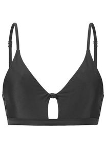 PICTURE Kalta Triangle Top Bikini-Top Damen (Gr XS |schwarz/grau)