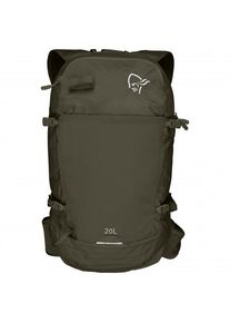 Norr&ouml;na Norr&oslash;na Norr&oslash;na 20L Pack Daypack (braun/oliv)