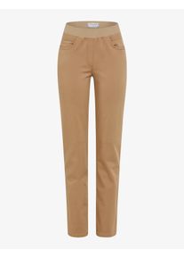 Raphaela by Brax Damen Schlupfhose Style PAMINA CAMEL, Beige, Gr. 44K