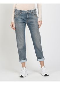 Gang Damen Boyfriend-Jeans "94NADIA"light blau grau, casual, Gr. 29, Denim/Jeans, Obermaterial: 98% Baumwolle, 2% Elasthan, Jeans, 5-Pocket Style mit