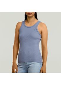 G-Star Raw G-STAR Damen Tanktop "Ribbed Tanktop"amann, casual, Gr. XXL, unifarben, Single Jersey, Obermaterial: 95% Baumwolle, 5% Elasthan, Tops