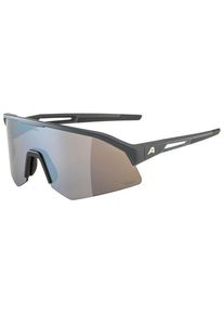 Fahrradbrille Alpina Sonic HR Q-Lite Mirror Cat. 3 (grau)