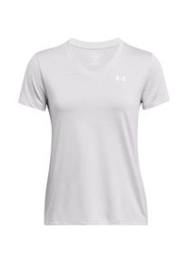 Under Armour Tech Ssv - Twist Funktionsshirt Damen - grau - Gr. S - Polyester