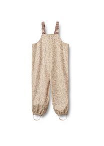 Wheat Kinder Regen- und Matschhose "Wheat Regenhose Charlo"rose flower field, Gr. 128, 55% Polyester, 45% wasserbasiertes Polyurethan, Hosen