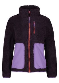 alife and kickin ALIFE & KICKIN Damen Winterjacke "Damen AnoukAK G", lila, casual, Gr. L, 100% Polyester, Jacken, Stylische Teddy Plüschjacke mit hohem Kragen und