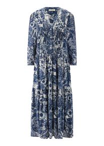 Uta Raasch - Kleid mit 3/4-Arm, blau, Gr. 36 / S