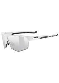 Uvex Axos Set Cat. 3 (VLT 15%) + Clear Cat. 0 (VLT 92%) Sonnenbrille (grau/weiß)