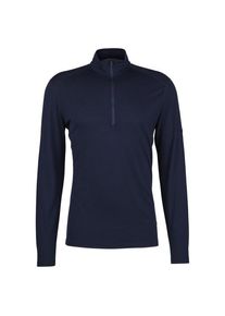 Icebreaker 200 Oasis L/S Half Zip Merinounterwäsche Herren Wandern (Gr XS |blau)